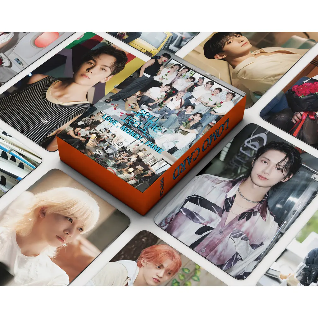SEVENTEEN LOVE MONEY FAME サノク トレカ ジョンハン 55pcs SEVENTEEN Shohikigen LOMO Cards SPILL THE FEELS LOVE MONEY