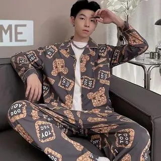 Baju Tidur Piyama Laki laki Import setelan PP KERAH Dewasa piyama pria