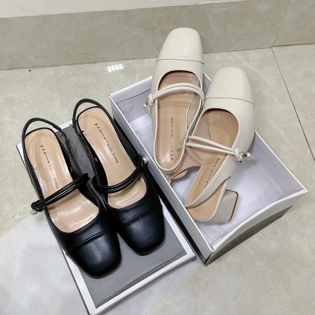 T253-giày cao gót nữ da mềm đế cao 5cm