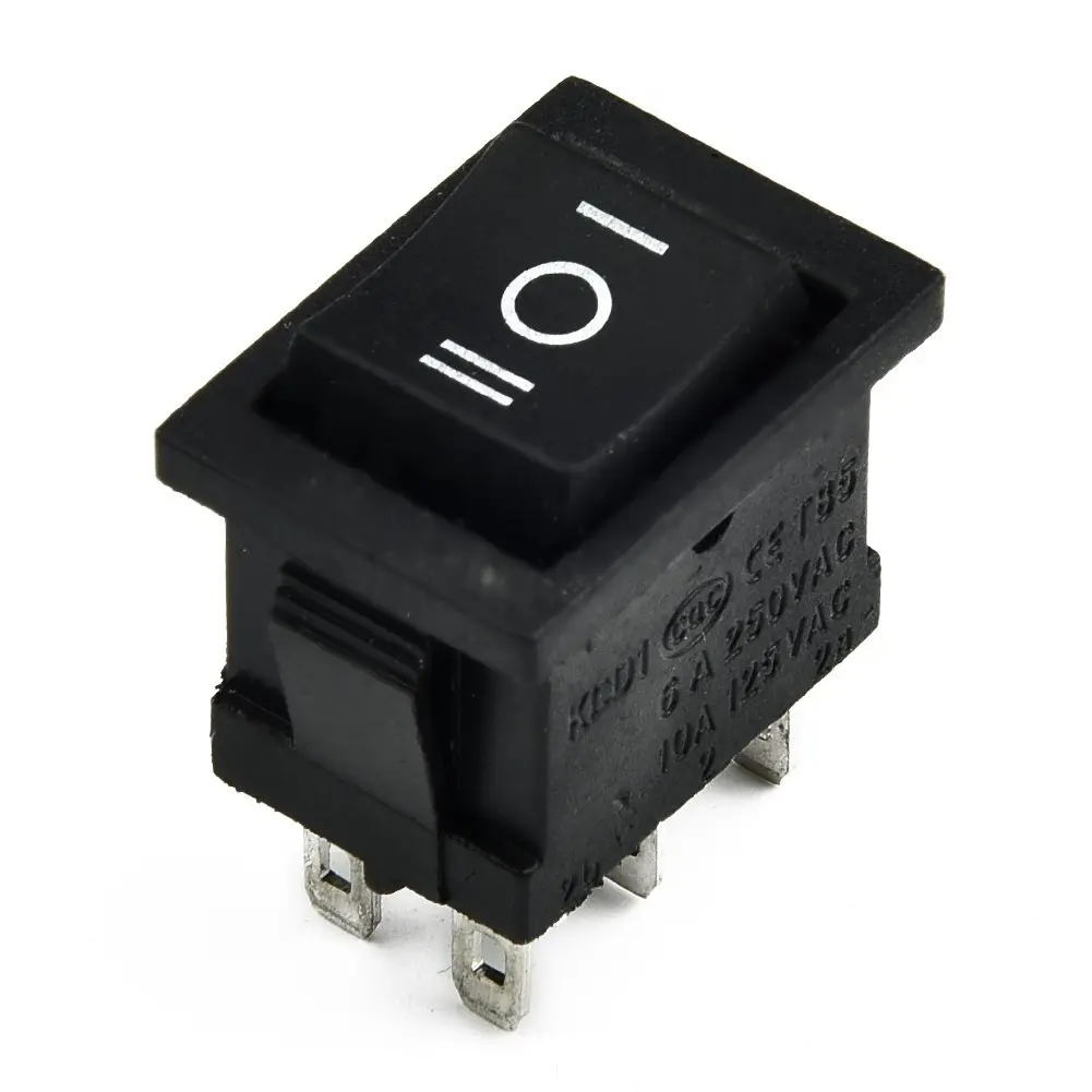 On/Off Rocker Switch 6Pin 3Way Large Rectangle 21x15mm 3A DIY Electrical Project
