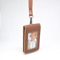Gambar Coppo Lanyard Id Card Name Tag Front Kulit Sapi Asli dengan Magnet - Brown dari coppo leather Kab. Bandung 5 Tokopedia