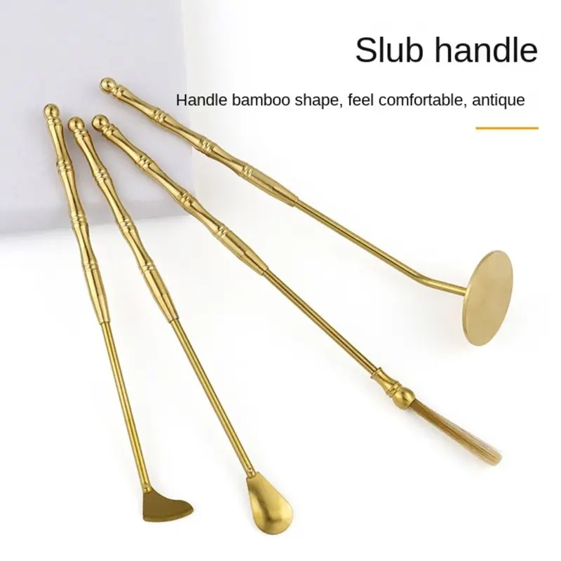 Dụng Cụ Hương Đồng Thau, Phụ Kiện Mở Rộng Gia Đình, Thìa Hương Tự Làm, Thìa Hương, Hàng Mới Về 3