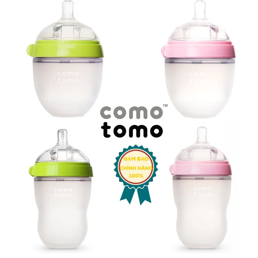 Bình Sữa sơ sinh dung tích 160ml và 240ml cho bé sơ sinh Silicon Silicone Silicone