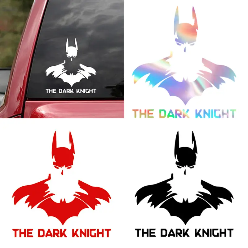 Motorcycle Front Head Car Batman Window Sticker Body Style Stickers ...