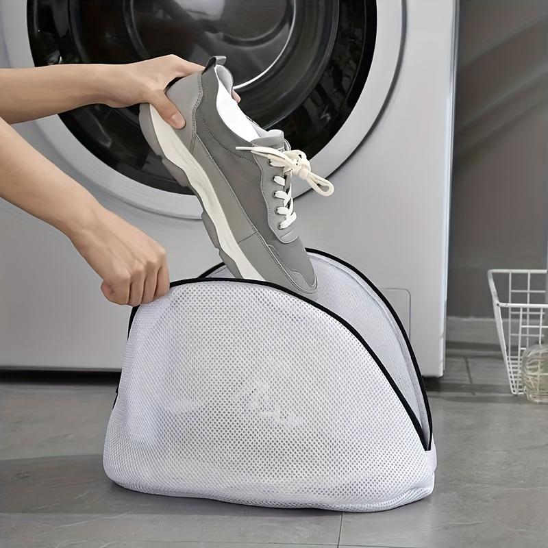 1 Laundry Shoe Bag, Travel Shoe Organizer, Laundry Portable Organizer, Protective Anti-Warp Clothing Organizer Mesh Bag 2
