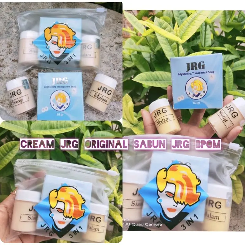 PAKET CREAM JRG ORIGINAL BANDUNG Semua Jenis Kulit Semua Jenis Kulit Mencerahkan Wajah Wanita
