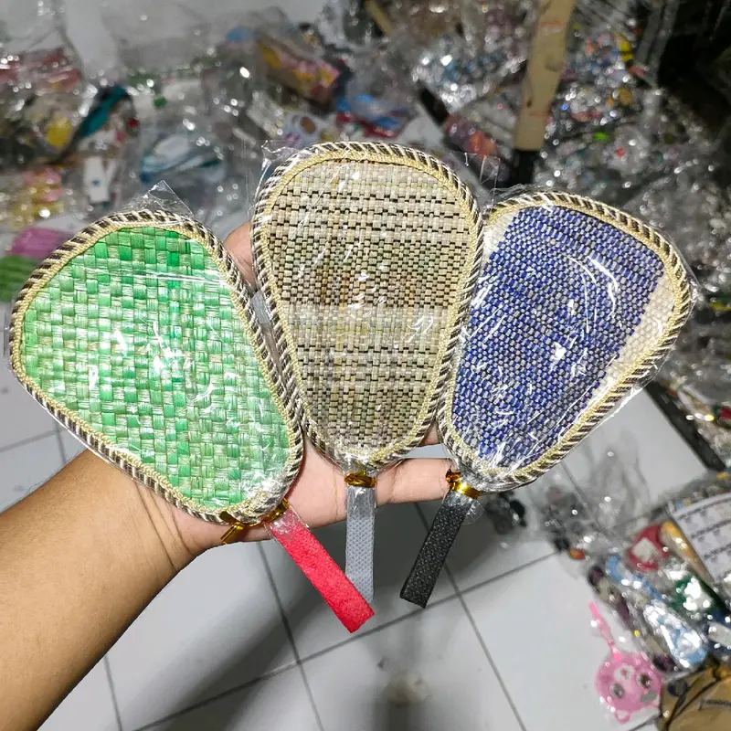 50 PCS SOUVENIR KIPAS PANDAN KEMAS PLASTIK 1