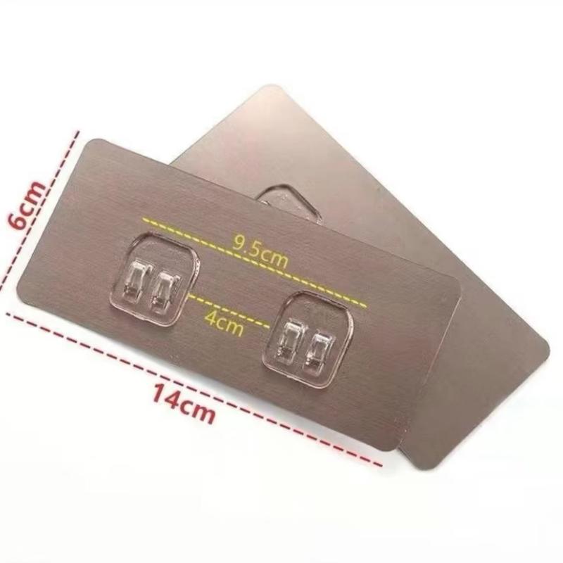 Combo 02 kệ góc nhà tắm, chất liệu thép sơn tĩnh điện, mỗi kệ kèm 2 miếng dán đôi chắc chắn 3