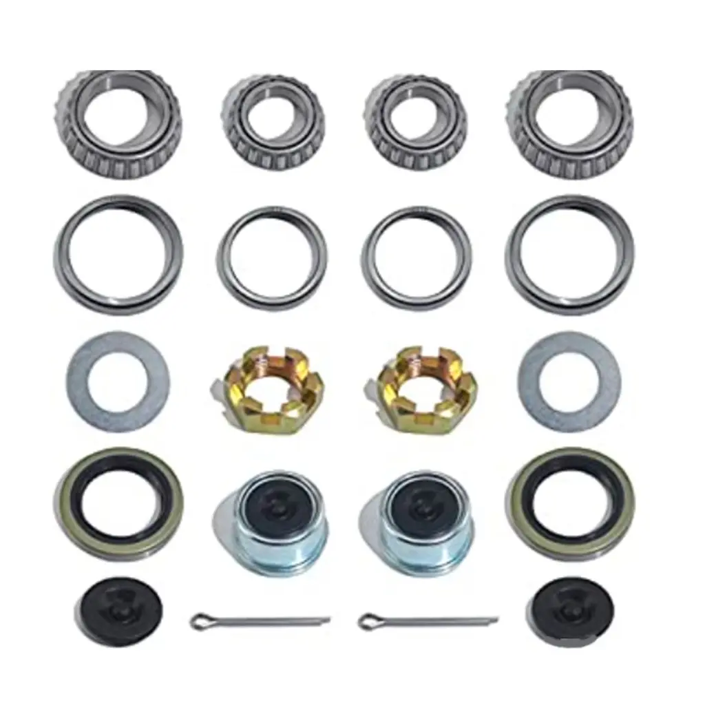1 1/16" to 1 3/8" Trailer Hub Bearings Kit Compatible for 3500lbs Spindle 84 Axles L68149 L68111 L44649 L44610 171255TB