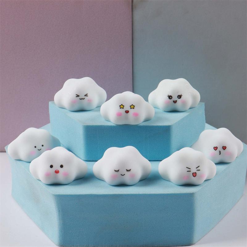 Product Introduction of วัสดุเคสโทรศัพท์มือถือ DIY, การออกแบบเมฆสีขาวเรืองแสงน่ารัก, เหมาะสำหรับตกแต่งตู้เย็นและกิ๊บติดผม, จำลองขนาดเล็ก, ปี 2025 15