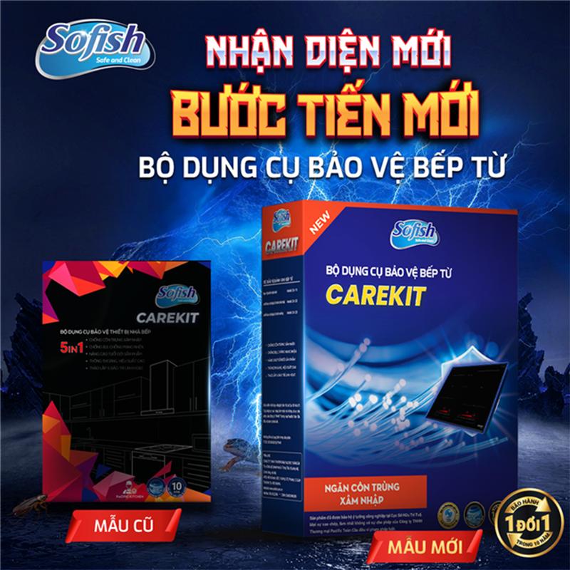Lưới bảo vệ bếp từ, máy rửa bát chống côn trùng, gián Sofish Carekit 2