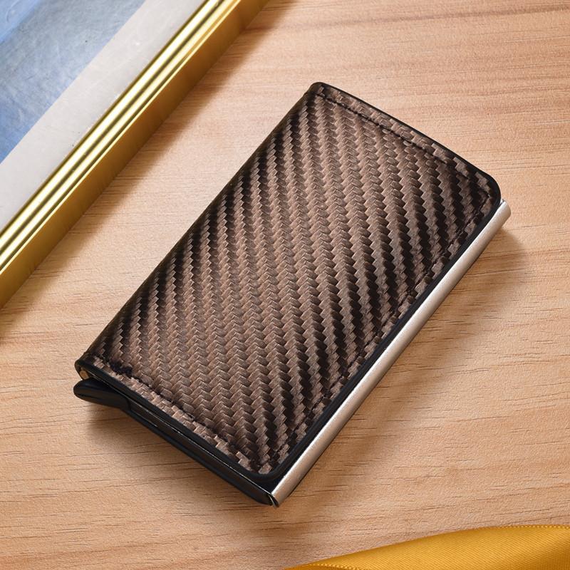Product Introduction of Lightweight anti-theft and anti-magnetic metal card case, business aluminum alloy card case, card holder bag for men 11