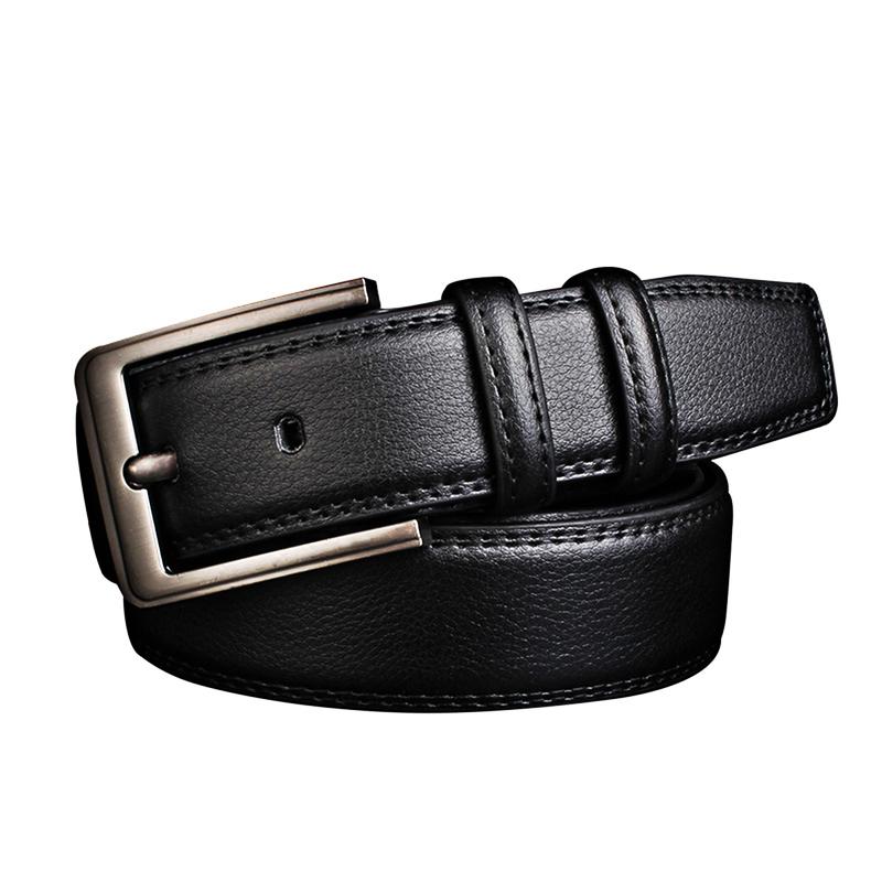 Thắt Lưng Dây Nịt Nam Khóa Kim Đơn Giản Giá Rẻ Hot Thời Trang Hàn Quốc Chắc Chắn Bền Bỉ 3.8cm DT140 Khóa gài tự động