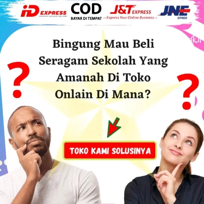 seragam sekolah celana pajang sd&mi merah putih coklat hitam hijau 6