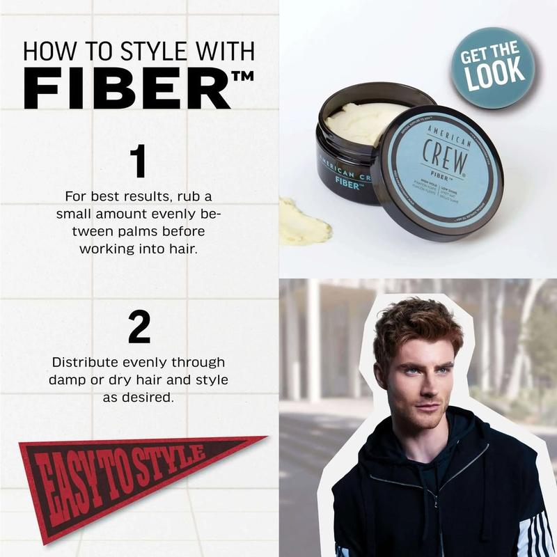 AMERICAN CREW Classic Fiber for Hair Styling (85g) Hair Styling from Lastey | SG Ready Stock 4