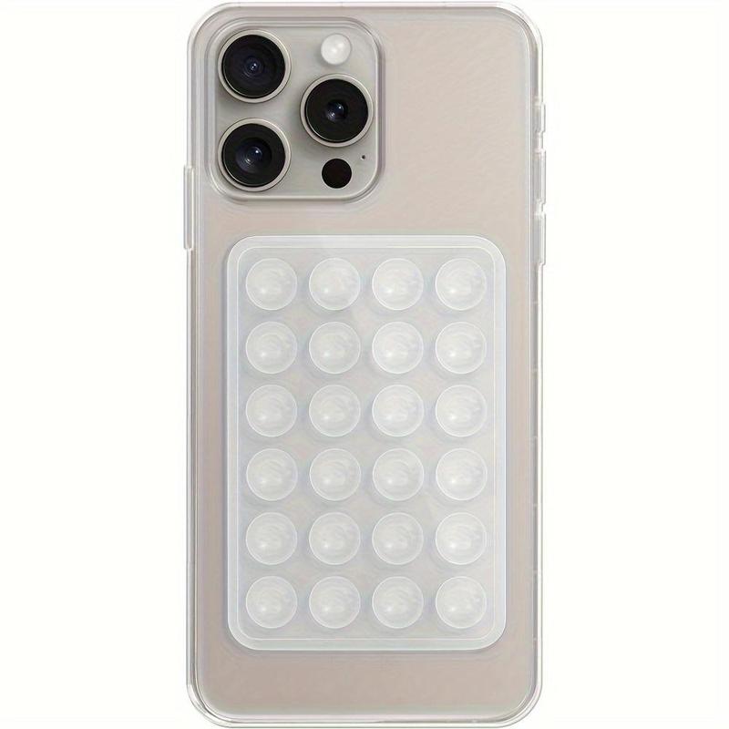 Product Introduction of Solid Color Silicone 24 Suction Cups Pad Phone Holder, Self-adhesive Phone Grip, Phone Accessories for iPhone Samsung Huawei Google Series 13
