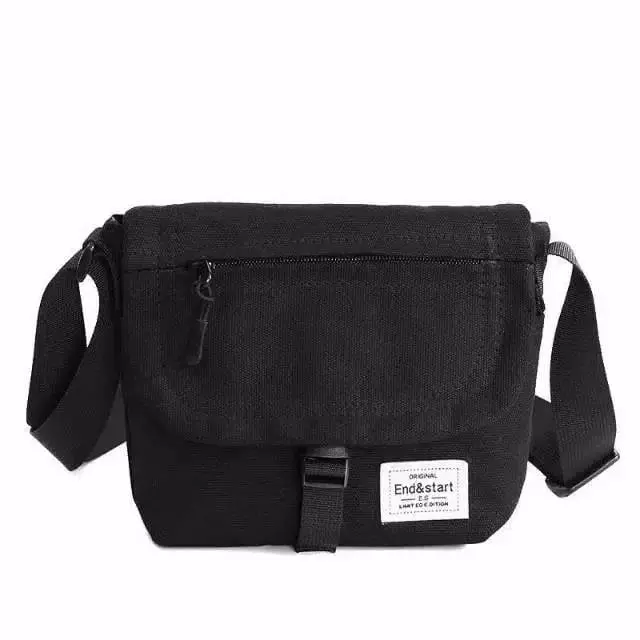 tas selempang pria danil waistbag shoulderbag pria tas korea import 5