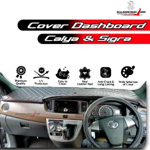 Cover Alas Dashboard Mobil Toyota Calya Daihatsu Sigra aksesoris car dasbor anti  slip