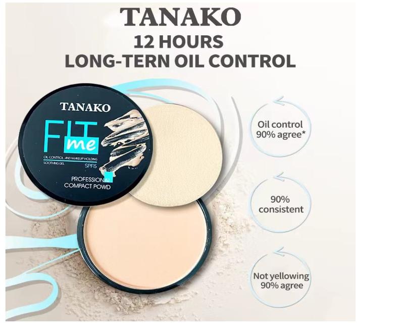 Product Introduction of TANAKO FIT ME FACE POWDER 12H LONG-TERN OIL CONTROL SPF15 0