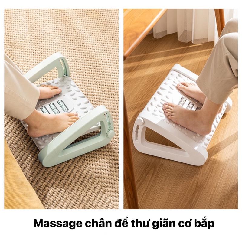 [HomeX] ERGONOMIC FOOTREST  - Ghế Gác Chân Công Thái Học- Điều chỉnh được 3