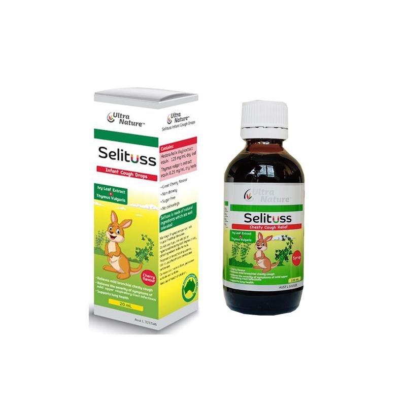 Tinh chất hỗ trợ giảm ho Selituss nhập khẩu Úc