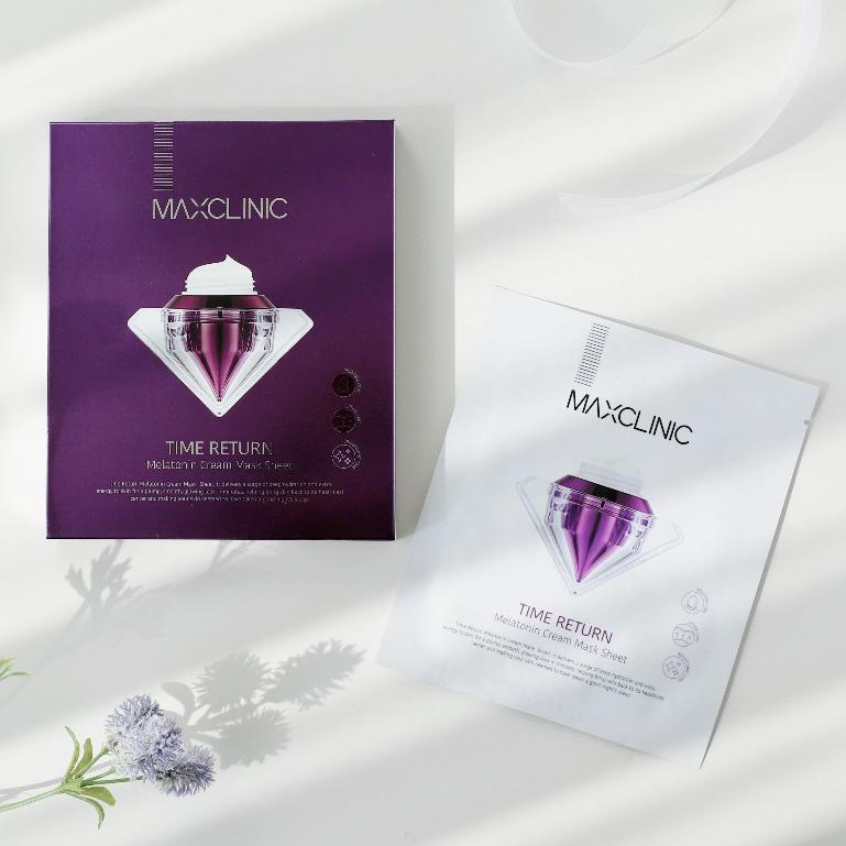 Mặt Nạ Dưỡng Da Maxclinic Time Return Melatonin Cream Mask Sheets 1 Miếng 1