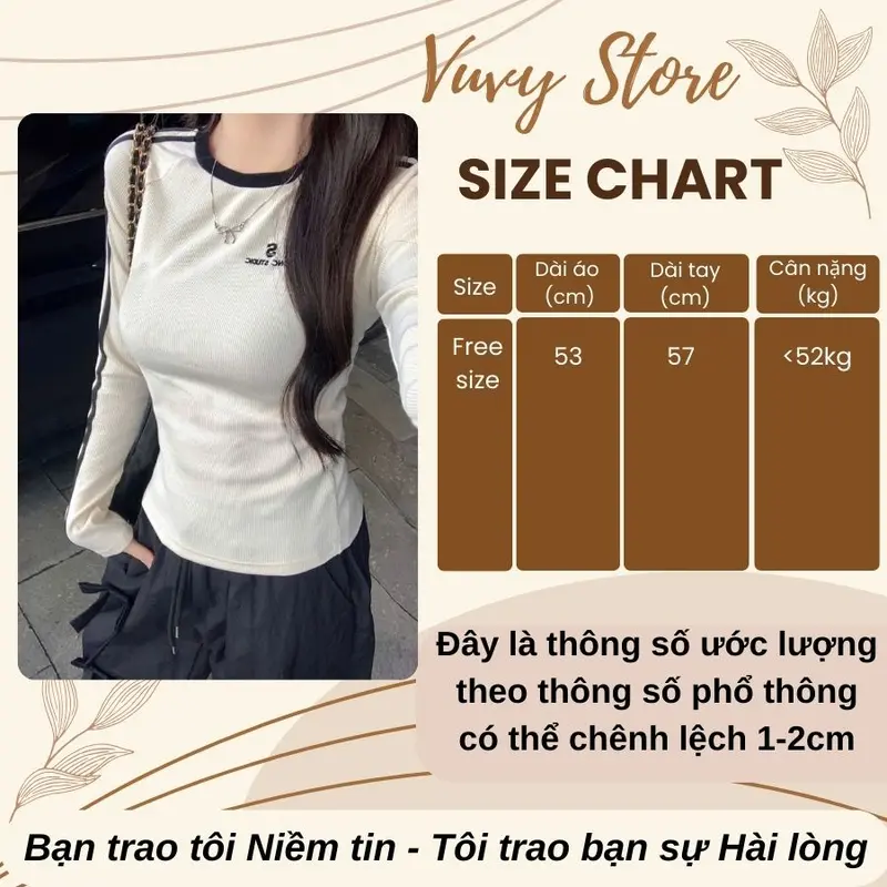 Áo thun nữ tay dài cổ tròn phối viền màu thời trang, áo thun nữ vải tăm Hàn mềm mát Sport Đồng AT71 Top Women 1