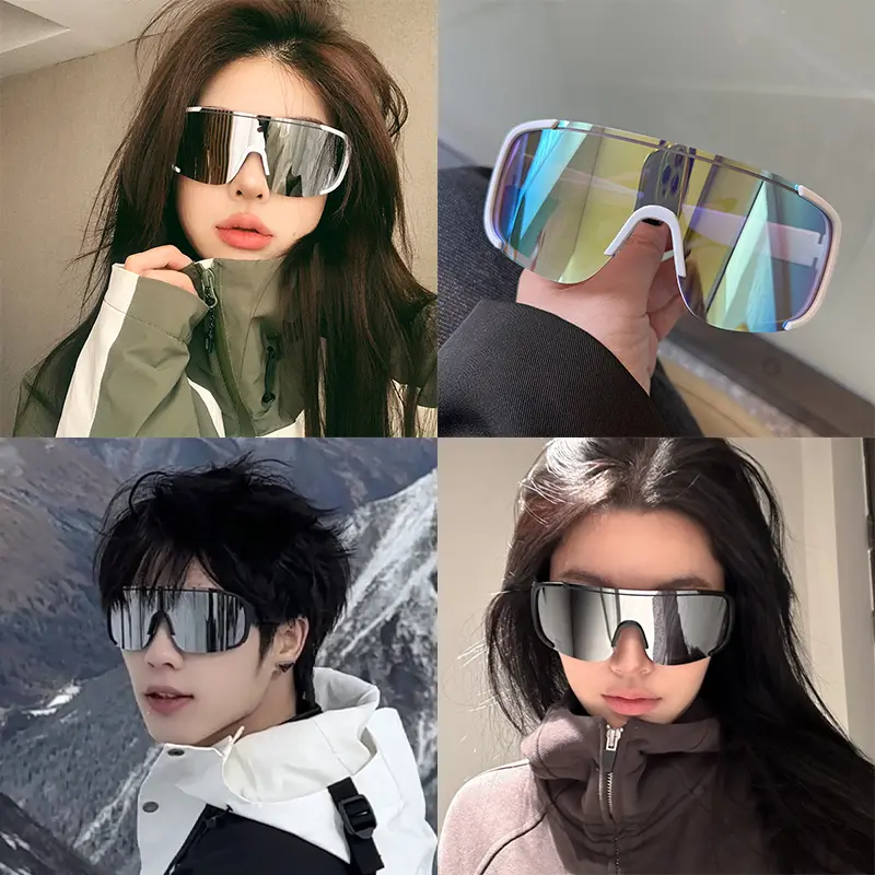 Outdoor Eyewear Cycling Glasses Outdoor Mountain Bike Riding Goggles Women Men Sunglasses Anti-Ultraviolet Sunshade