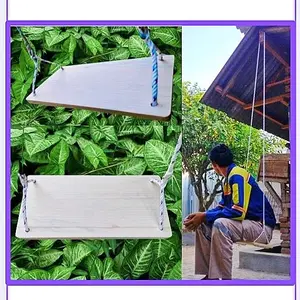 wooden swing kit ayunan kayu jati belanda Tahan air