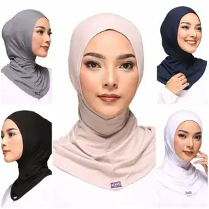 Ciput Inner Bandana Ninja Tanpa Resleting Kain Strech Dalaman Hijab Instan Maroko Jilbab Kerudung Premium Bahan Jersey Anti Budeg Anti Pusing Anbud Anpus