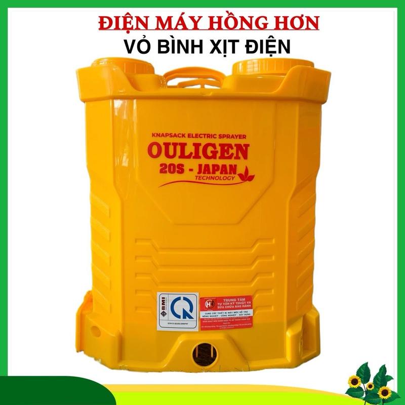 VỎ Thay Cho Bình Xịt Điện 20 Lít - Khách Lưu Ý Mua Vỏ Là Chỉ Có Vỏ Không Có Phụ Kiện Đi Kèm. Vỏ Dùng Thay Thế Cho Vỏ Bình Đã Cũ - Vỏ Thùng Xịt Tưới Cây Trồng