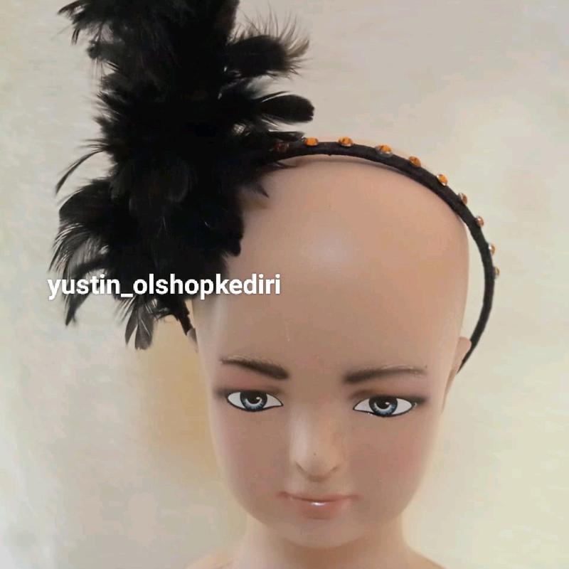Bando bulu/ Bando hiasan kepala/ aksesoris kepala 0