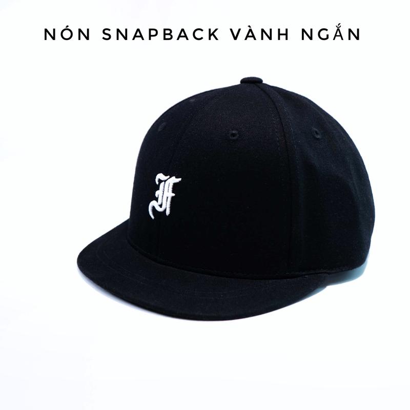 Product Introduction of Nón VÀNH THẲNG LƯỠI NGẮN logo chữ F nhỏ quai dây gài chất lượng cao Brand One Hat 31