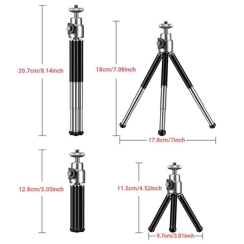 18X Magnification Mobile Phone Telescope Lens, Mobile Phone Zoom Lens With Tripod & Phone Clip & Cloth & Storage Bag & Lens Cover, Phone Accessories For Long Distance Shooting 2