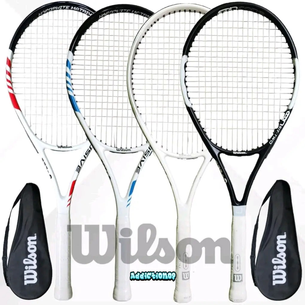 Raket Tenis Wilson BLX Termasuk Senar - Tas - Grip