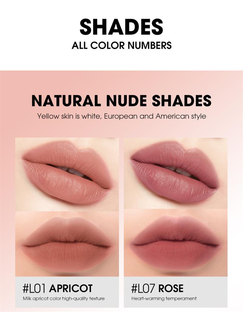Product Introduction of 【COD】O.TW O.O 2-in-1 Soft Mist Double Sided Lip Mud Lipstick Waterproof Non Stick Cup Non Graduated Cup Velvet Mist Lipstick 24