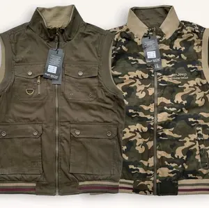 pakaian pria/rompi pria/rompi katun/rompi loreng