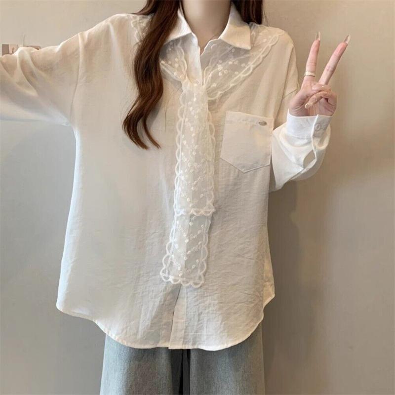Product Introduction of atforin Fashion Knitted Navy Collar Lace Shawl White Sweet Translucence Fake Collar Shawl Scarf Women 14