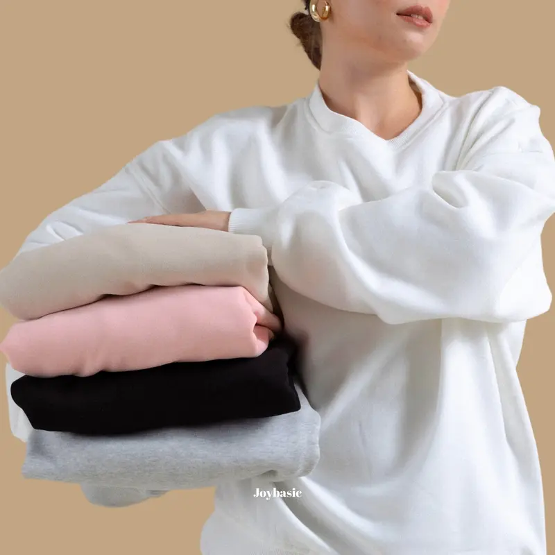 Joybasic Sweater Crewneck Premium Fleece Sweater Polos 4