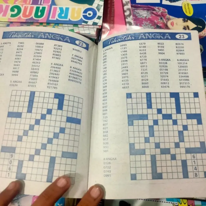 10 pc tts Kuis huruf & Angka Teka Teki Silang Asah Otak Medium - angka pendek 3