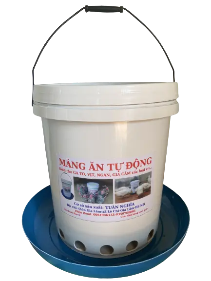 Máng ăn tự động cho Gà, Chim, dùng siêu bền hiệu quả nhất. 2