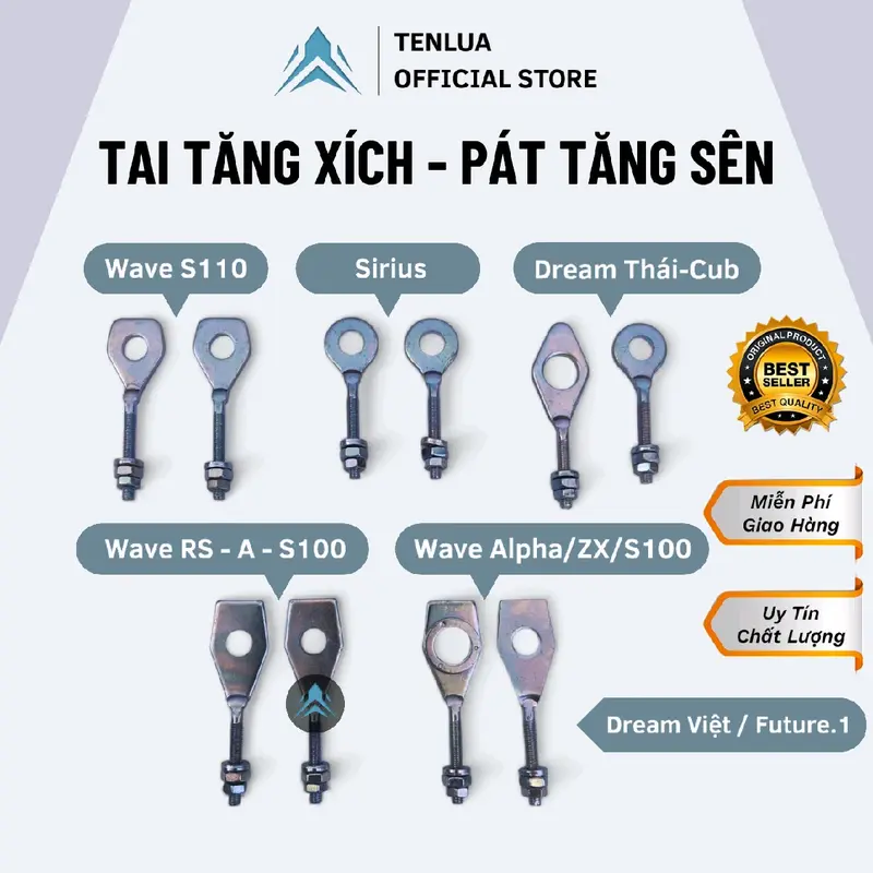 [ Tai Tăng Xích ] Pat Tăng Sên Dream Wave Cub Sirius Future Hàng cao cấp Loại 1 ( Phụ kiện - Phụ Tùng ) 0