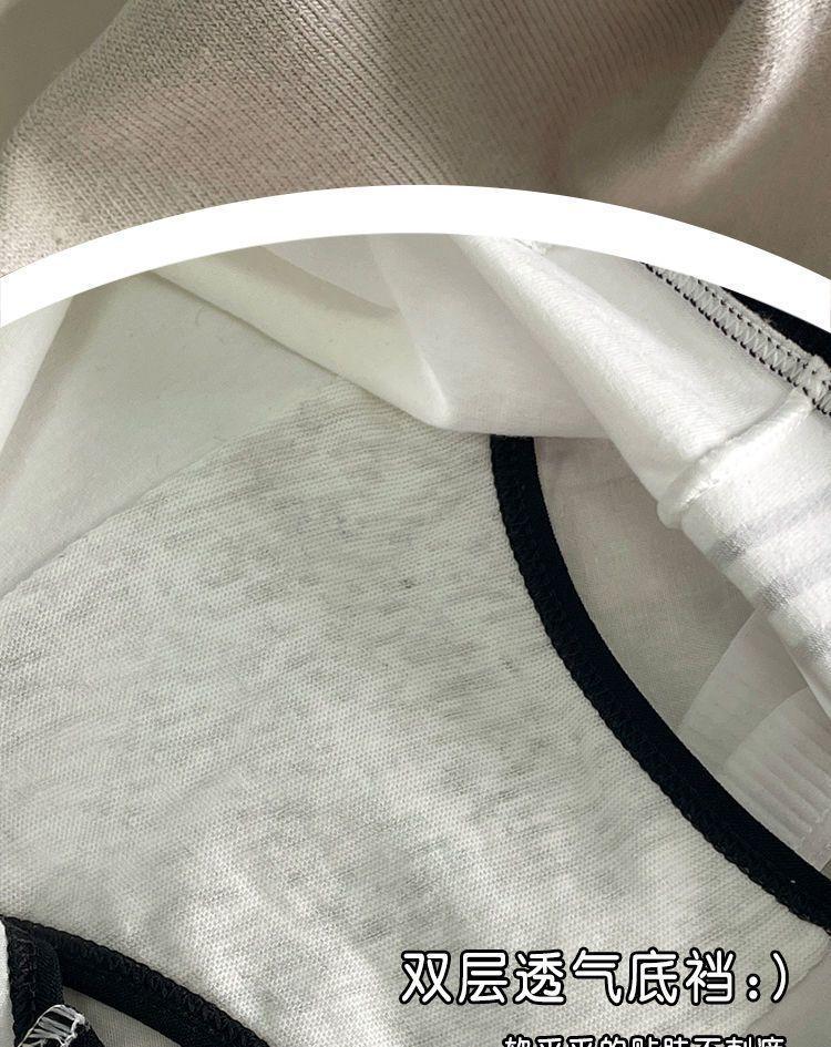 Product Introduction of Quần Lót Boxer Cotton, Phong Cách Thể Thao Nữ, Ngọt Ngào Và Thoải Mái, Đáy Quần 100% Cotton, Kháng Khuẩn, cạp vừa, Thoáng Khí, Thích Hợp Cho Bé Gái Và Học Sinh ngoc anh dolot Áo Thun Cổ Áo Thun Thêu Dép Quai Ngang Áo Sơ Mi 4