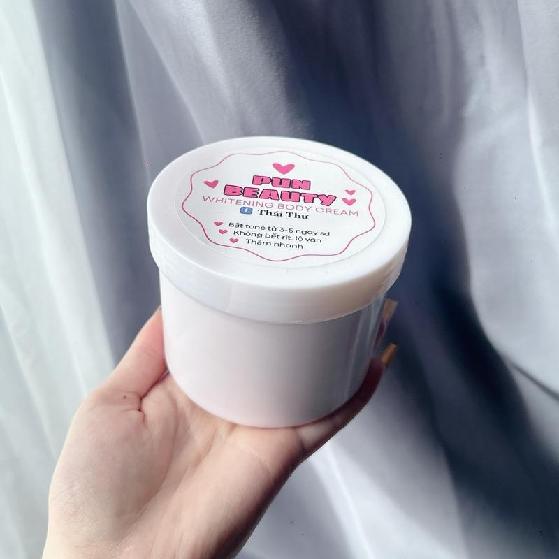  Kem Body CỐT TẨY MẠNH 500gr   PUN BEAUTY   