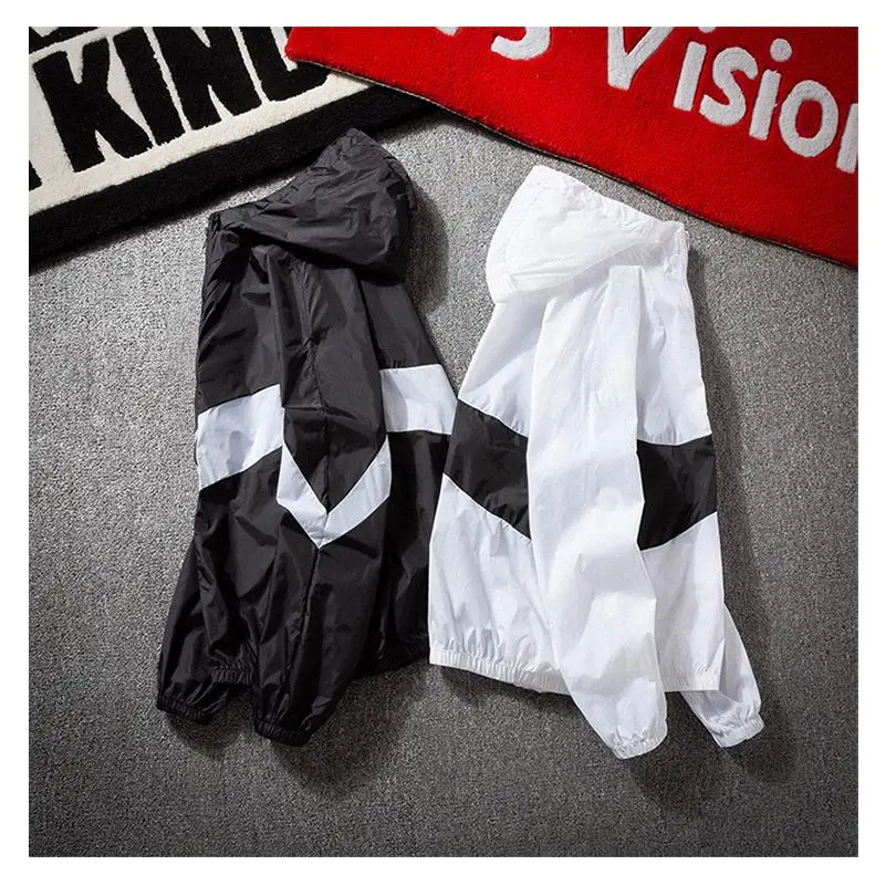 [M-3XL][Lamoda] Henry unisex jacket couple Men Women plus size sports jacket windbreaker jaket Sukan lelaki Muslimah