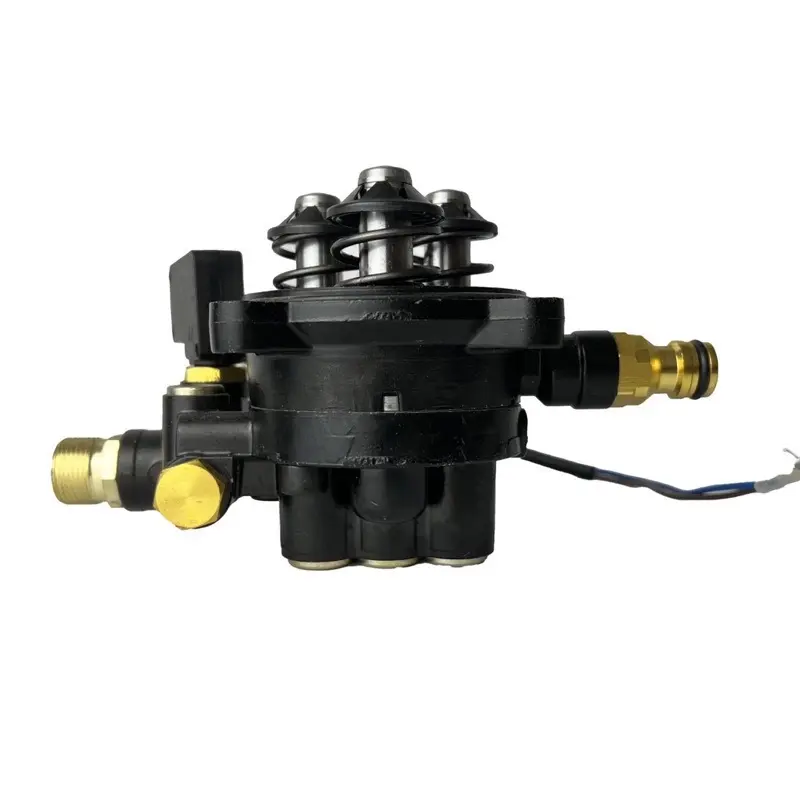 ￼Đầu bơm máy rửa xe gia đình, đầu bơm áp lực ( ĐẦU BƠM CÓ CHỈNH ÁP KÈM RƠ LE ĐIỆN ) 5