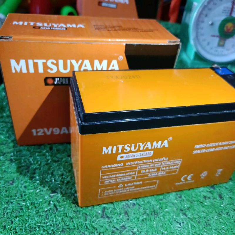 Ăc Qui Cao Cấp Mitsuyama  12V - 9AH Phun Đến 30 Bình Siêu Mạnh Sử Dụng Cho Bình Xịt 1 Bơm Trọng Lượng 2.3kg [Có Hộp Giấy + Sốp Đựng Ăc Qui Khi Giao Hàng] 8