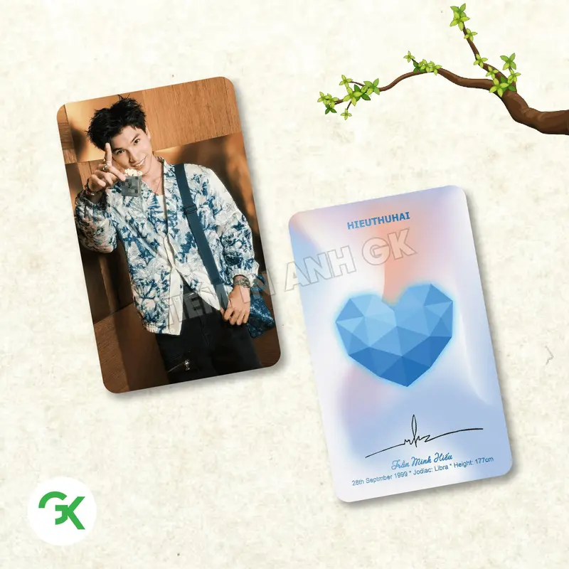 Photocard HIEUTHUHAI (P1) - Trần Minh Hiếu - Anh trai Say Hi - Size 5.5x9cm 6
