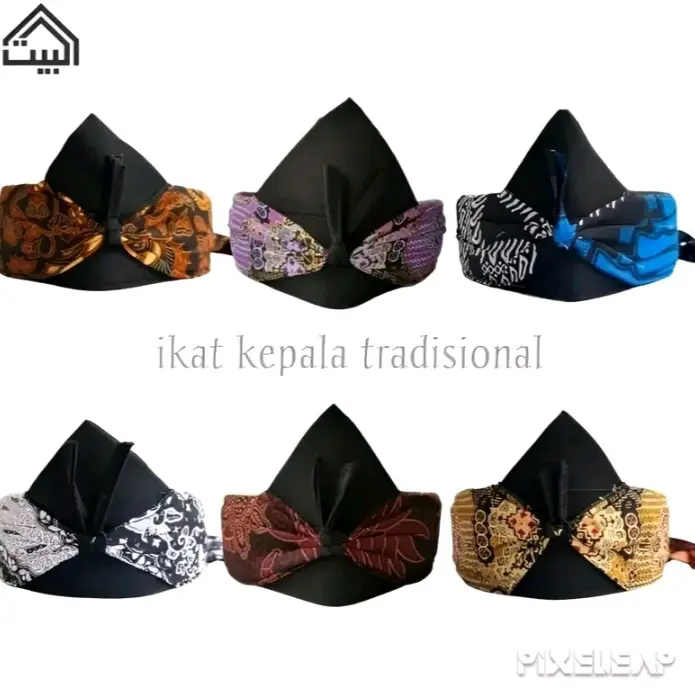 Ikat Kepala Tradisional Bendo Bando pria wanita Bahan Katun
