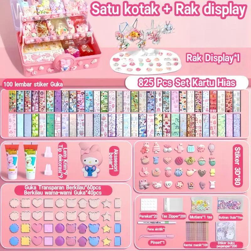 825Pcs-Pink